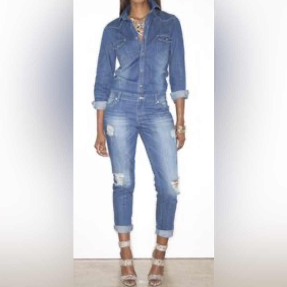 GOJANE Denim Jumpsuit S